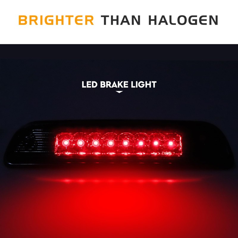 LED Tail Light + 3rd Brake Light Kit Fit for