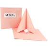50 Apartina Napkins Fabric-Like Airlaid, Plain, Peach, Size 40 x