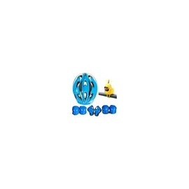 Kit Casco Proteccción Infantil + Patito De Goma Con Luz