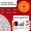 Casaverde 100mm Diamond 3 Step Polishing Pads,Wet Granite Diamond Pads