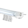 Jesco Lighting SG5A-21/30-W Sleek Plus Adjustable Grounded 21-Watt T5 Light