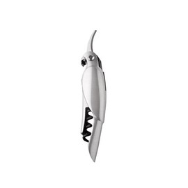 Weis Wine Waiter Corkscrew Macaw of Stainless Steel, Silver, 12.3 x 3 x 2 cm