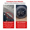 Rimblades Original Yellow Alloy Wheel Protectors - Fits Up to