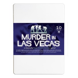 Murder in Las Vegas 10-Player Murder Mystery Dinner Party Game