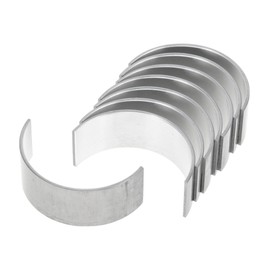 X AUTOHAUX Connecting Rod Bearing Set No.11247586035 for Mini Countryman R60 2011-2016 Engine Rod Bearing Kit Metal Silver Tone 8 Pcs