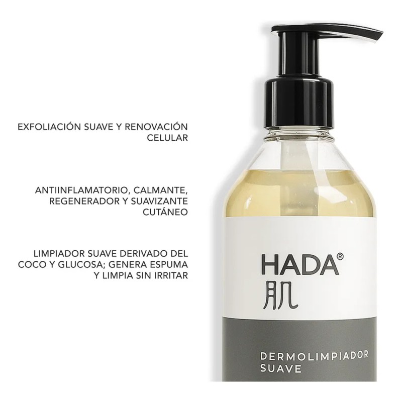 Hada Skincare - Dermolimpiador, Limpiador Facial, 250ml Momento De Aplicación