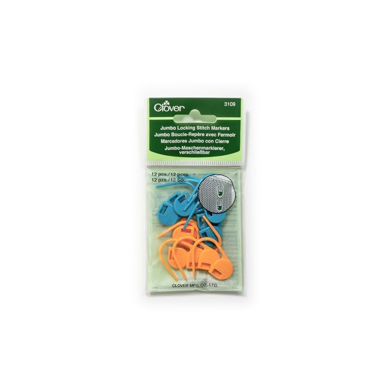 Clover Jumbo Locking Stitch Marker