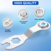 3W20018B Washing Machine Leg Adjustment Wrench, Open End Spanner Tool,