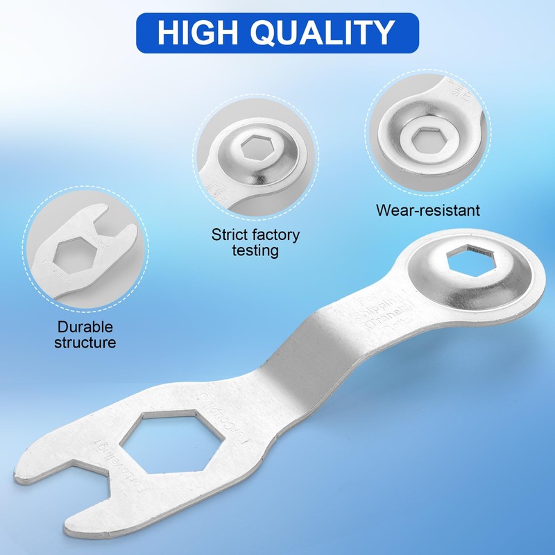 3W20018B Washing Machine Leg Adjustment Wrench, Open End Spanner Tool,