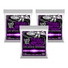 3 PACK Ernie Ball P02920 M-Steel Power Slinky Electric Guitar