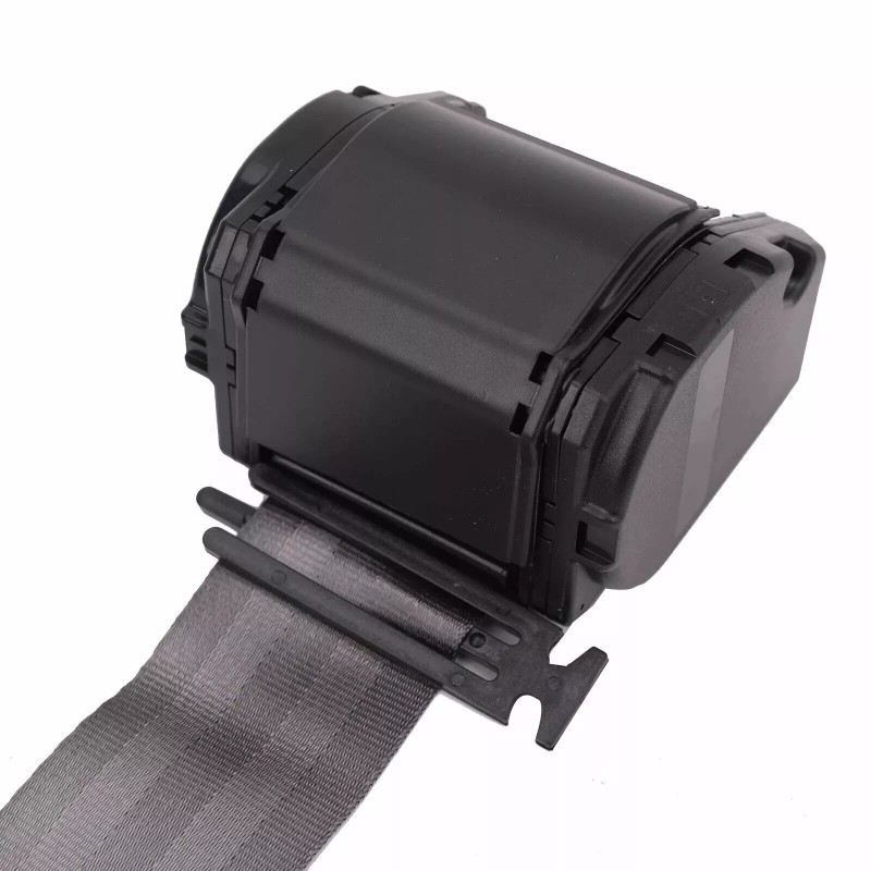 C-HORSE 2 Retractable 3 Point Safety Red Seat Belt Straps