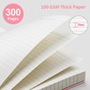 EMSHOI Notebook A5 Lined 100 g/m² Paper, 300 Pages -