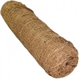 Farm Plastic Supply - Jute Erosion Control - 4' x 112.5' - Soil Saver Mesh Blanket, Erosion Control Jute Netting, Erosion Control Blanket, Jute Matting, Erosion Control