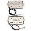 Artec LPA210 Alnico 5 Covered Humbucker Neck Bridge Pickups Set