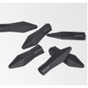 ANCLLO 12 Pcs Soft Rubber Arrowhead Tip Archery Practice Arrowhead