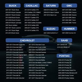 TPMS Sensor GM 4-Pack, 315MHz 13598771 Easesuper Tire Monitoring System Sensor Compatible for GM Chevy GMC Buick Buick Hummer Suzuki Pontiac Saturn Saab OE TPMS Replace#13598772,13586335