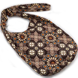 Hippie Crossbody Bag Thai Top Zip Hobo Sling Bag Handmade Hipster Messenger Bag (Rose Line)