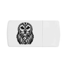 'Tawny Owl' Pill Box with Tablet Splitter (PI00032238)
