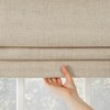 Sun Zero Seraphina Textured 100% Blackout Cordless Roman Shade, 33"