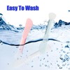 YUYUDEHM 3 PCS Facial Fan Mask Brushes, 3 PCS Silicone