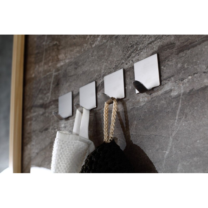 TOGU SUS 304 Stainless Steel Self Adhesive Hook Heavy Duty