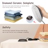 Newbealer Travel Iron with Global Voltage, 100-240V Mini Dry Iron