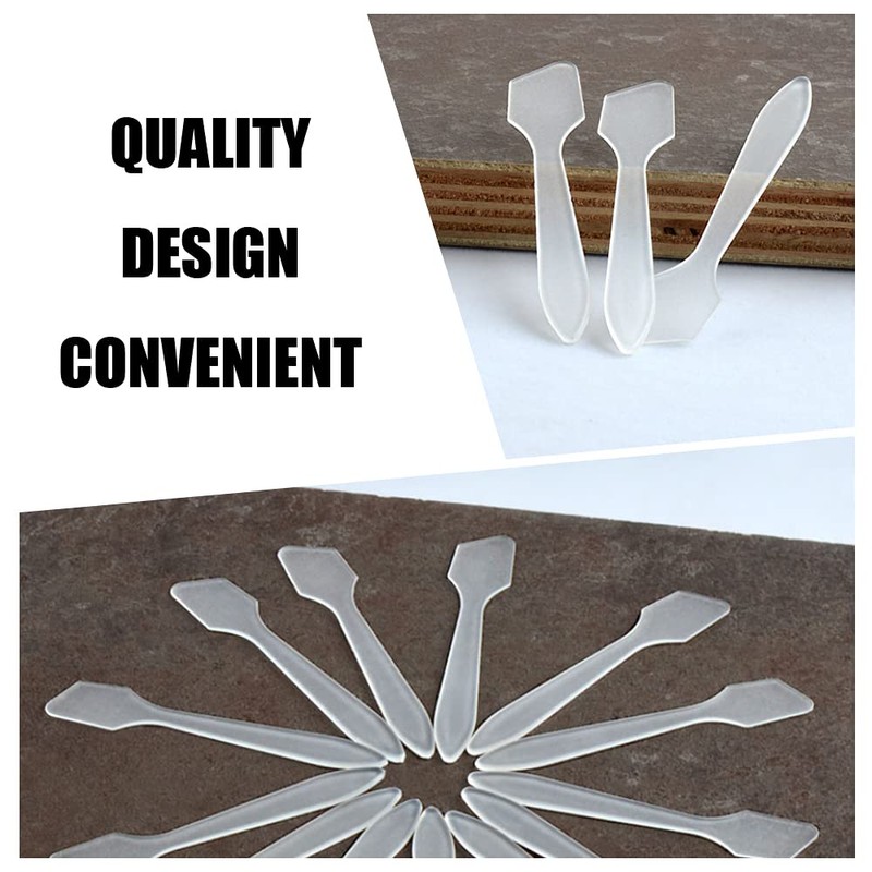 200 Pcs Disposable Facial Cream Spatulas Makeup Mask Tip Scoops