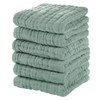 Unnivoll Muslin Baby Washcloths 6 Pack, 100% Cotton Wash Cloths