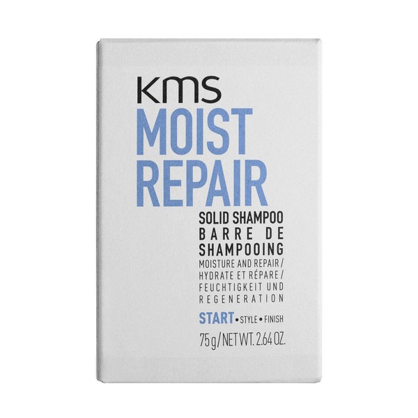 KMS MOISTREPAIR Solid Shampoo Bar for Normal to Strong Hair, 75 g