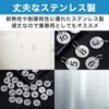 Felimoa Round 1-40 Stainless Steel Door Number Tag with Key