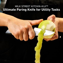 Milk Street Kitchin-kiji Knife, 3.5 Inch Blade, 1.4116 German Steel, Ergonomic Handle Paring Knives for Home Chefs, Ultimate Paring Knife for Utility Tasks