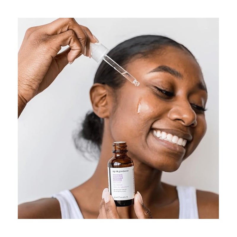 MY INGREDIENTS, Sérum de Retinol en Escualano, Renueva la Piel,