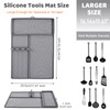 Griddle Mat Barbeque Grill Accessories Tools for Blackstone, Side Shelf