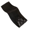 Ugeat Hair Extensions Clip in Human Hair 16 Inch Real