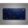 SignsAndTagsOnline Alaska Weathered Metal Flag License Plate Antique AK State