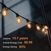 TJOY 12 Pack Vintage LED Edison Amber Light Bulbs, 60W