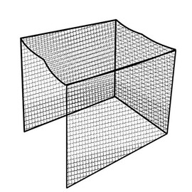 Aoneky #24 Twisted Golf Cage Net - 10x10x15ft