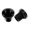 HQRP 2-Pack 3/4" ABS Bulkhead Fitting Double Threaded Water Tank