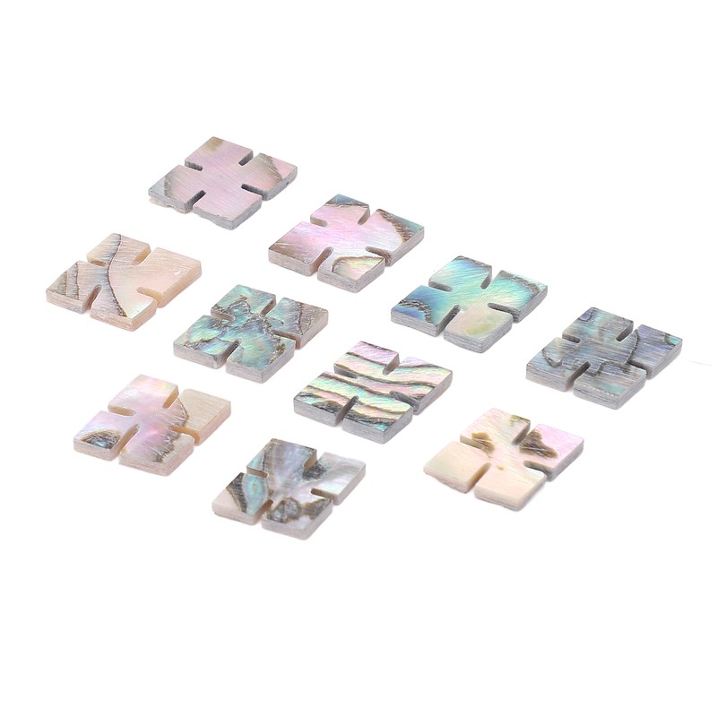 10 Pcs Guitar Fingerboard Inlay Abalone Shell Exquisite Beautiful Fretboard