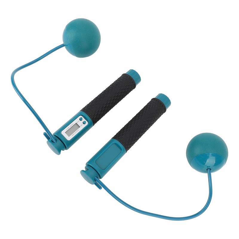 Cordless Jump Rope Weighted Accurate with Counter Ropeless Skipping Rope