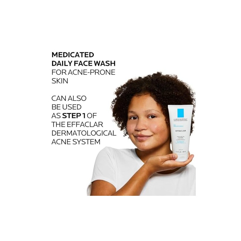 Limpiador en gel medicado Effaclar La Roche-Posay, 200 ml