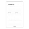 Todaisy Paper Bible Study Supplies 5.5 x 8.5 Church Notes