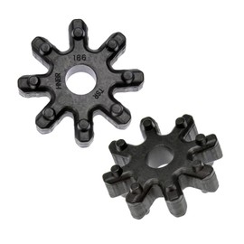 2PCS Flexible Steering Couplers, Steering Column Motor Coupling, Compatible with Sonata Elantra Santa Fe Azera Veloster Kia Soul Optima Forte, Replace #563152K000FFF