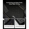 3W Liner Floor Mats for Jeep Compass 2017-2024 Front &