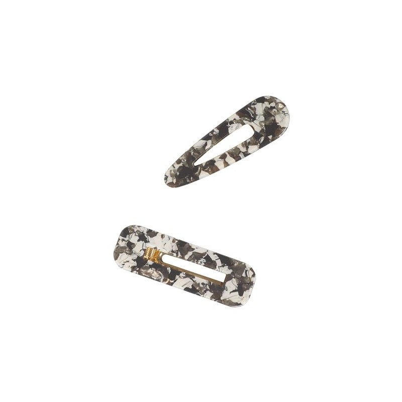 GOODY RESIN HINGE CLIP 2CT BLACK