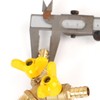 Soytich YV06 2-Way Y-Splitter 1/2 Inch with Shut-off Valves for