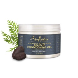 Shea Moisture Jojoba Oil and Ucuuba Butter Braid Up Conditioning Gel, 12 Ounce
