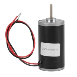 Permanent Magnet Motors, 31ZY 6V/12V/24V 3500-8000RPM High Speed CW/CCW Permanent Magnet DC Motor for DIY Generator[12v4000](24v8000 RPM)
