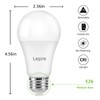 Lepro Dimmable LED Light Bulbs 100 Watt Equivalent, 14W 1500LM