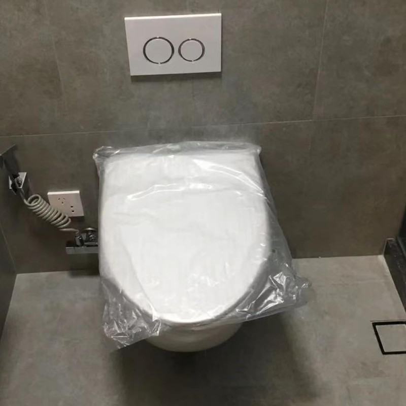 White Dual-Flush Actuator Plate for Concealed Cisterns Compatible with Sigma20